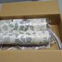 GO&SO Large Lamp Shades Set of 2 Drum Lampshade 16" Top X 16" Bottom X 10" High, Large Floral Lamp Shades for Table Lamps, Floor Lamp Shade Replacement, Modern Lamp Shade- Assembly Required