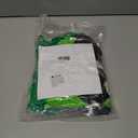 2 x Lime Green Black Silver Balloon Garland Arch Kit - Green Black Balloons Saint Patrick's Day Balloons for Birthday Baby Shower Graduation Soccer Video Game Jungle Safari Party Decorations