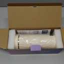 Travel Electric Kettle Portable Mini Kettle,Small Hot Water Boiler with 4 Temperature Settings,304 Stainless Steel,Fast Boiling Water with Auto Shut-Off and Boil Dry Protection,400ml (Beige, 400ML)