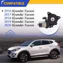 OEM Quality Power Window Motor for 2016-2021 Hyundai Tucson Front Left Or Rear Left Driver Side Door without Auto Up&Down 82450D3000
