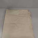 Small Window Curtains for Kitchen and Bedroom, (2 Panels, Beige, 29 x 37 Inch)