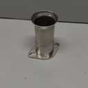 Elifecenter ID 2.5" to ID 3" Stainless Steel Exhaust Adapter w/Flange Ugrade Replace #41726