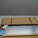 Magnetic Whiteboard, 36"x24" Gold Aluminum Frame Dry Erase White Board for Wall, Large Wipe Board with 6 Magnets, 4 Markers & 1 Eraser for Home and Office