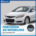 Headlights Assembly for 2012-2015 Honda Civic 4Dr Sedan, for 2012-2013 Honda Civic 2Dr CoupeHeadlamp Replacement Driver & Passenger Side