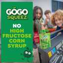 GoGo squeeZ Organic Applesauce and Fruit Puree, Apple Apple, 3.2 oz (Pack of 12), Unsweetened Organic Fruit Snacks for Kids, Gluten Free, Nut Free and Dairy Free, Recloseable Cap, BPA Free Pouches (EXP 04/03/27)