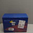 Homemate Heated Mattress Pad Mini Twin Size, 5 Heated Setting Coral Fleece Electric Mattress Pad Mini Twin, Bed Warmer with Dual Controller & Auto Off 10 Hours, Fit Up to 21 Inch, 55"x31"