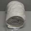 28 Inch Christmas Tree Collar, White Plush Faux Fur with Weaving Textured Pattern, Soft Fluffy Xmas Tree Ring Boho Tree Skirt for Holiday Decorations Indoor Home Decor