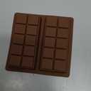 Dubai Chocolate Molds 1 Inch Deep, Silicone Chocolate Bar Mold  Non-Stick, Flexible, Large and Thick Homemade Chocolates, Candies, and Desserts - Set of 1