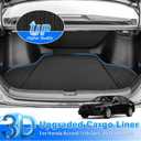 CARTIST Floor Mats for Honda Accord 2023-2026 2027(Gasoline & Hybrid), All Weather Floor Mats & Cargo Liner for Accord Accessories, Heavy Duty, Anti-Slip