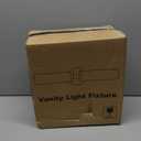 Black and Gold Wall Sconce, Bathroom Sconces Wall Lighting with Clear Glass, Modern Sconces Wall Light fixtures for Bathroom Mirror Living Room Hallway Bedroom (22inch - 1PC)