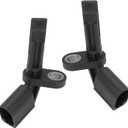 WMPHE 2 Pcs ABS Wheel Speed Sensors Compatible with Audi A4 A5 A6 A7 A8 Q5 R8 RS5 RS7 S4 S5 S6 S7 S8 SQ5, Front abs Sensors, Replacement for 4E0927803D, 4E0927804D