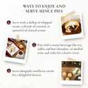 3 x Walkers Gingerbread Mince Pies - 4 Count (8.6 oz)- Holiday Treats and Desserts from Scotland (EXP 05/31/26)