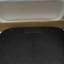 MERACH Vibration Plate Exercise Machine, Curved Vibration Plate for Lymphatic Drainage Weight Loss, Vibrating Plate with Real-Time Calorie Tracking on LED Display, Workout Equipment for Home Women Men (Black)