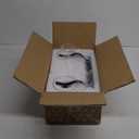 2-Light Black Bathroom Light Fixture Over Mirror, Modern Vanity Light, Clear Glass Wall Sconce, VL01BK-2