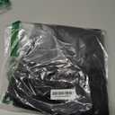 heipeiwa Women's Satin Pants Dress Casual Pleated Pull on High Waist Pants Baggy Front Tapered Trouser (X-Large, Drapeblack)