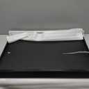 Gas Stove Cover Board, Resistance to Heat Range Covers for Gas Stove, Large Black Stove Top Covers (L30 x W22'' xH2.75'') with Anti-slip Silicone Feet, Anti-collision Corner Guards