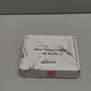 Brown Short Taper Candle Stick Dripless Dinner Candle for Wedding Party Decoration Home Dinner,6.5inch,4 Pack,Gradient Brown