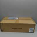 Wagon Wheel Chandelier 32" with Wood Grain Finish, 12-Light Farmhouse Dining Room Light Fixture, Modern Round Iron High Ceiling Chandeliers for Living Room, Foyer, Entryway, E12