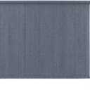 SEEYE Outdoor Sunshade Roller Shades 96" W x 72" H, Cordless Roll Up Shade Blinds Privacy Screen with 90% UV Protection, Exterior Patio Shade Cloth for Porch Pergola Balcony Windows, Blue Gray