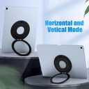 Universal Tablet Mount Holder Stand for iPad - 360° Rotating Tablet Ring Holder Handle Bracket Mount Handle Grip for iPad, Pro, Air, Mini, Samsung Tab, Fire, Kindle, E-Book Compatible to MagSafe Stand