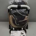 4 Wheels Pet Stroller for Small Medium Dogs Cats Up to 45 lbs Folding Dog Stroller with Detachable Breathable Carrier Suitable for Car Seat, Hand Carry & Travel, All Terrain, 3 in 1 Multifunctional (Khaki)