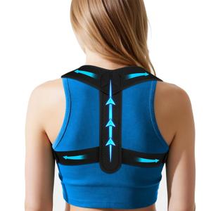 Back Posture Corrector Women - Adjustable Back Brace Posture Corrector for Shoulder & Upper Spine Support- Neck, Shoulder, Clavicle and Back Pain Relief-Breathable