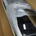 Beauty4U 50” x 14" Full Length Wall Mirror, White Baroque Door Mirror