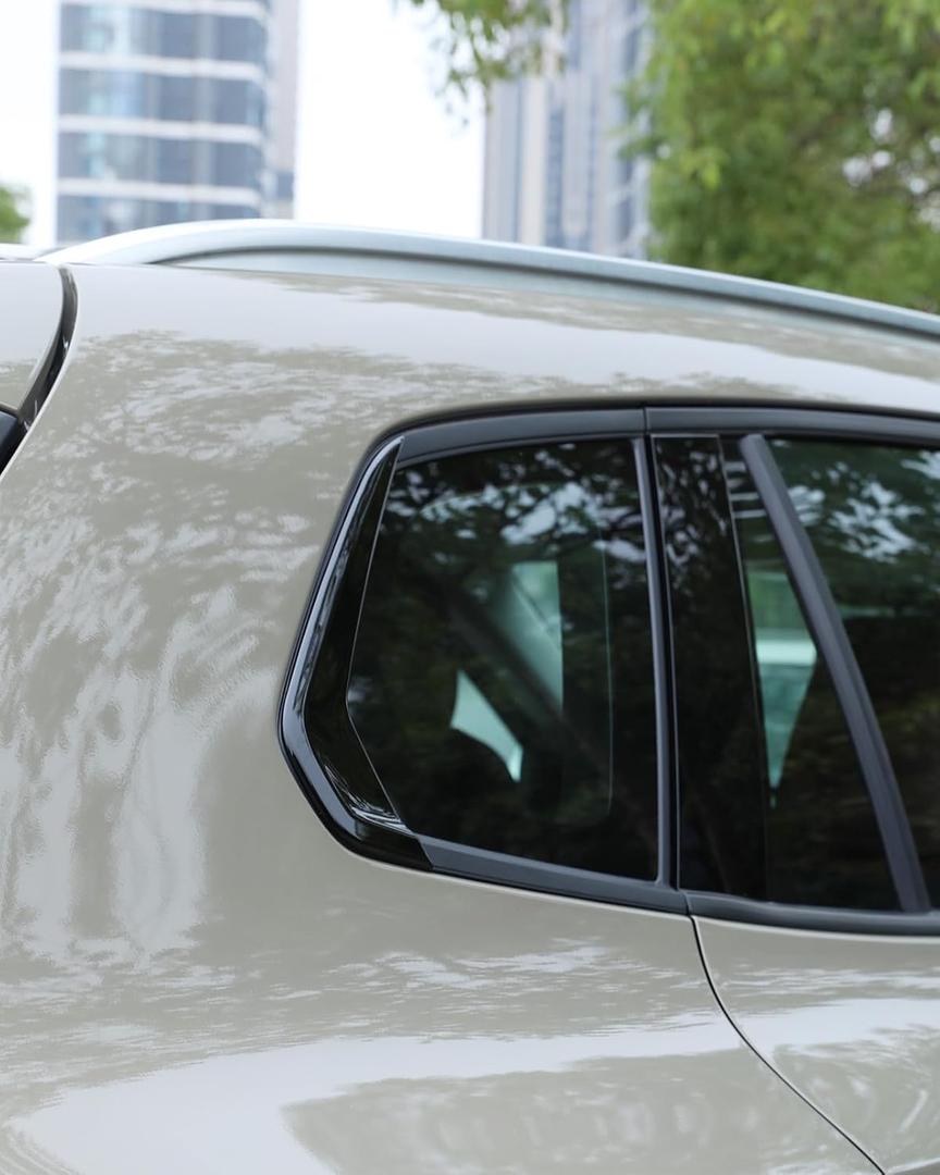 for Mazda CX50 2023-2026 Exterior Sporty Accessories, ABS Glossy Black Rear Windows Strip Sill Molding Cover Trim Protector for 2024 2025 Mazda CX 50 CX-50 Hybrid