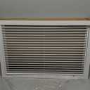 25" X 16" Aluminum Return Grille - Easy Air Flow - Linear Bar Grilles [Outer Dimensions: 26.5"w X 17.5"h]