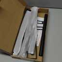 Livabber 3-Tier Over The Door Towel Rack, All Metal Towel Rack with Hooks for Door Hanging, Behind Door Towel Bar Towel Storage Holder for Bathroom Accessories, Black (22.8" L x 5.9" W x 24.4" H)