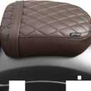 Motorcycle Rear Passenger Seat for Honda Rebel CMX 500 300 CMX500 CMX300 CM 2017 2018 2019 2020 2021 2022 2023 2024 2025 2026 Solo Pillion Pad Set (Tail Brown)