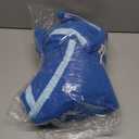 Panadila Womens Half Zip Sherpa Fleece Pullover Soft Oversized Sweatshirt with Pockets Warm Fuzzy Sweater (Small, Bright Blue)