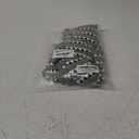 OUGES Women's 2025 Summer Maternity Dress Knit Sleeveless Crewneck Midi Dress Side Slit Striped Bodycon Sweater Dress, Color: Gray Green White Striped, M