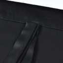 DONREN Black Balloon Shades Blackout Curtain - Adjustable Thermal Insulated Tie Up Curtain Panel for Kitchen (34 W x 54 Inches Long,1 Panel)