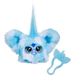 Furby Furblets SNO-Way Holiday Edition Mini Friend, 45+ Sounds, Holiday Music, Speaks Only Furbish, Electronic Plush Toys for Girls & Boys, Interactive Pets, Blue & White, 6+