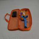 Kids Fishing Pole, Telescopic Fishing Rod, Toddler Collapsible Fishing Rod and Reel Combo with Tackle Box, Fishing Line, Bobber, and Soft Lures for Boy, Girl, Youth, Beginner, Over 4 Years Old (orange)