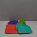 Replacement Lids for Pyrex (1) 7202-PC 1 Cup Green (2) 7200-PC 2 Cup Orange (2) 7201-PC 4 Cup Blue (1) 7402-PC 6/7 Cup Red (2) 7210-PC 3 Cup Light Green (1) 7211-PC 6 Cup Red Round Rectangle