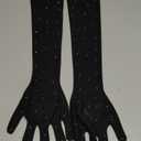 Rhinestone Embellished Formal Gowns and Evening Dresses for Women 2025 (Small, Black-c6801)