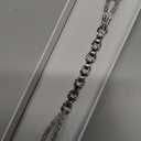 MOFREE Slim Band Compatible with Apple Watch Bands for Women 42mm/44mm/45mm/49mm/46mm (Series 11/10), Thin Metal Bracelet Band for iWatch SE/9/8/7/6/5/4/3/2/1, Dressy Women Strap Bands Silver