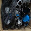 Furlihong 380BH Baseball Pitching Machine, Battery Powered, Angle Adjustable, Comes with Bat and One Dozen Training Balls, for Kids and Beginner