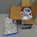 Handheld Steamer for Clothes Wrinkle Removes,Garment Steamer for Hat,1.5lbs Lightly,40s Fast Heat-up,8 FT Power Cord,800W, for Home and Travel with Automatic Shut-Off Safety Protection (white)