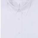 Izod Men's Dress Shirt Regular Fit Long Sleeve Wrinkle Free Stretch Button Down Collar (White, XL)