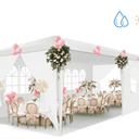COBIZI Party Tent 10x10 Canopy Tents for Parties with 4 Removable Sidewalls, Waterproof Outdoor Tent for Weddings and Events