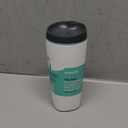 Owala SmoothSip Insulated Stainless Steel Coffee Tumbler, Reusable Iced Coffee Cup, Hot Coffee Travel Mug, BPA Free 20 oz, Gray (Cloudscape)