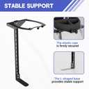 Wall Mount Golf Bag Holder with Adjustable Sliding System, 1 Pack