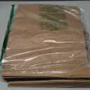 OUTUXED 110pcs 16x6x12 Inch Brown Paper Bags with Handles, Kraft Large Paper Gift Bags Bulk for Small Business, Merchandise, Gifts, Shopping, Grocery