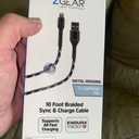 ZGEAR 10 FOOT BRAIDED SYNC & CHARGE CABLE