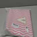 SEFORICO Initial Makeup Bag - Cute Makeup Bag Girl Makeup Bag, Personalized Gifts Teen Girl Gifts Toiletry Bag Cosmetic Travel Bag Makeup Bags Daughter Gifts Mom Gift Birthday Gifts for Women (Pink V)