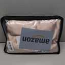 Ydtwnyq 3 PCS Champagne Gold Satin Silky Duvet Cover Queen Size Silky Satin Bedding Set Super Soft Durable 90"x90" Duvet Cover, 2 Pillowcases