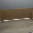 Shintenchi Cat Littler Box Enclosure, Litter Box Furniture Hidden with Removable Divider, Cat House with End Table, Grey